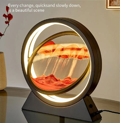 Moving Sand Art Picture LED Light