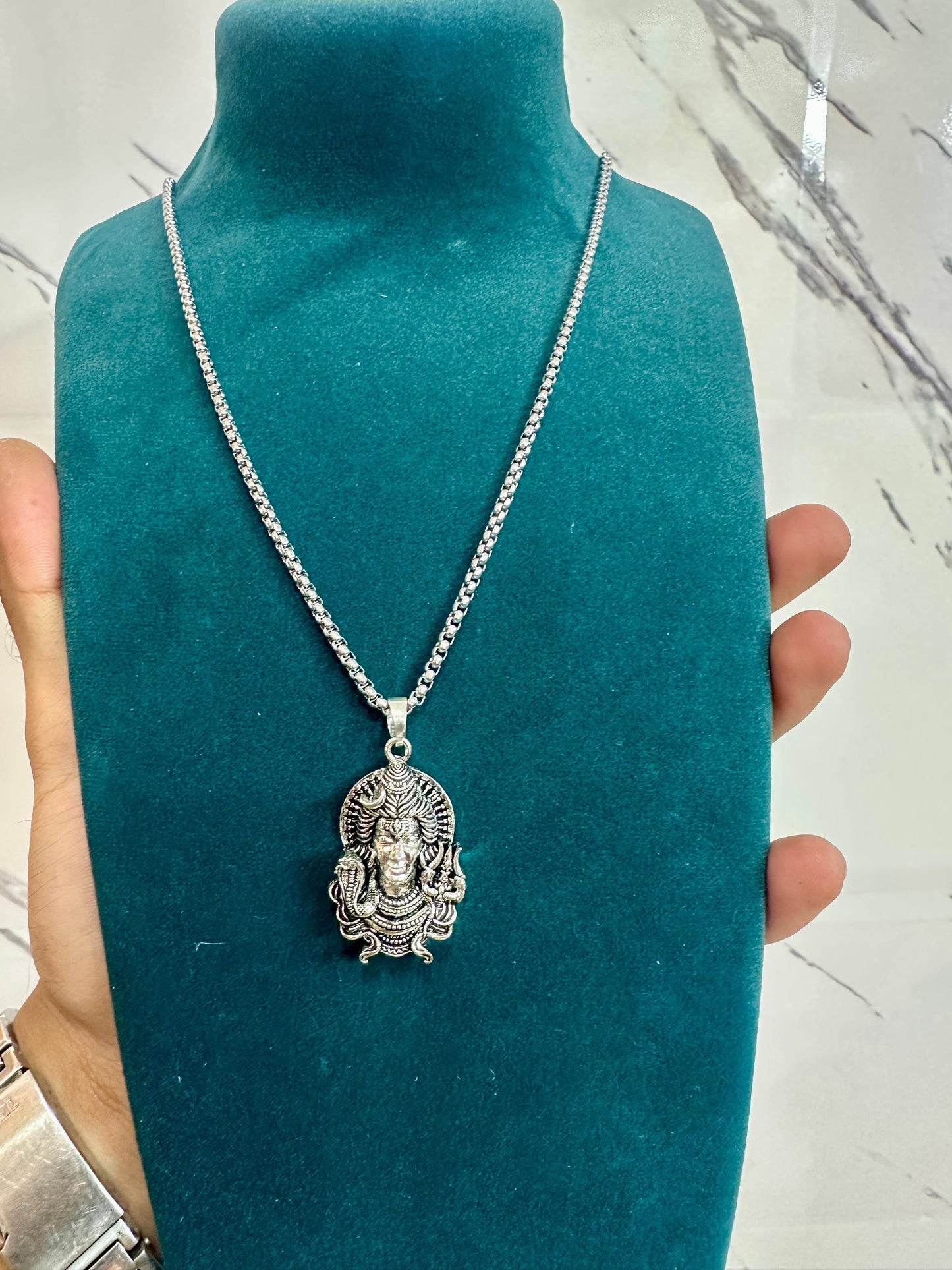 Shiva ji Pendant with Chain📿