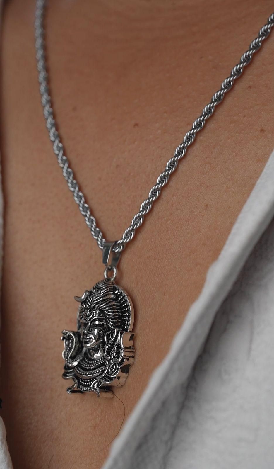 Shiva ji Pendant with Chain📿