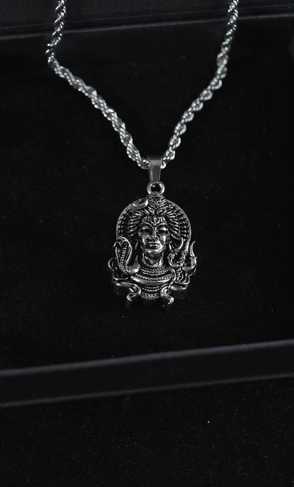 Shiva ji Pendant with Chain📿