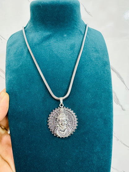 Lord Shiva ji Pendant with Snake Chain📿