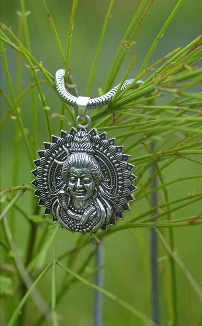 Lord Shiva ji Pendant with Snake Chain📿